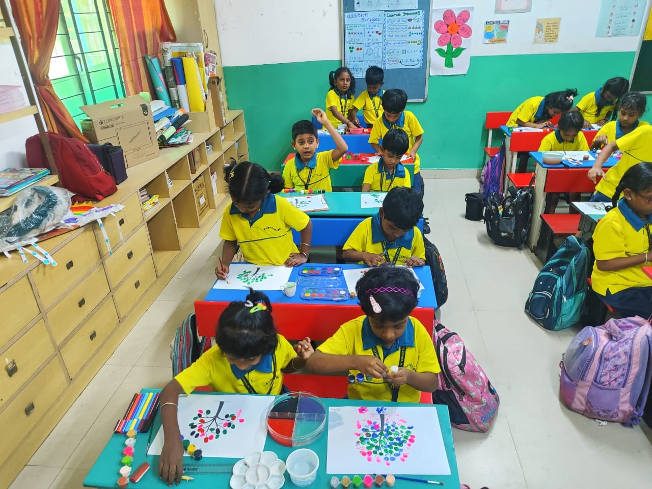 Grades 1 and 2 learning at SFIS