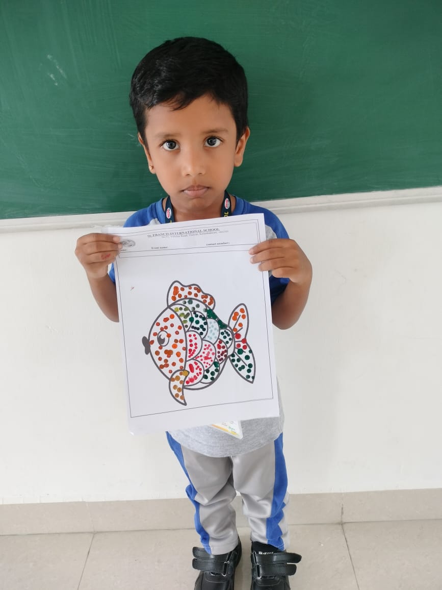 Student at SFIS Thaiyur